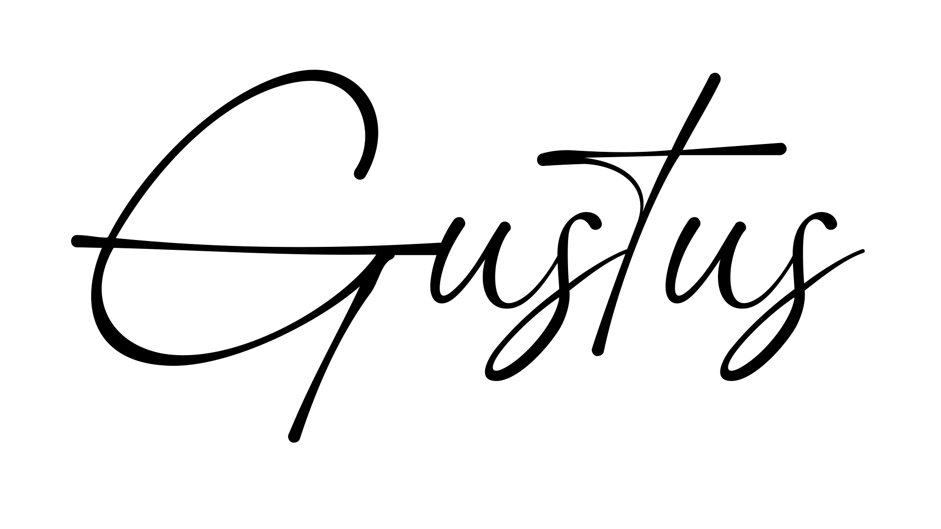 Logo Gustus noir